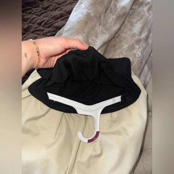 Black and Tan Strapless Maxi Dress​ - Picture 5 of 5